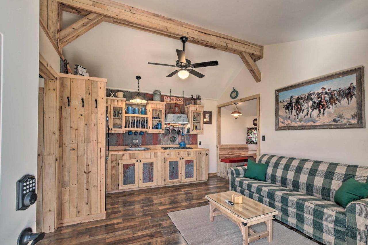 Kerrville Converted Barn Tiny Home With Kayaks! מראה חיצוני תמונה